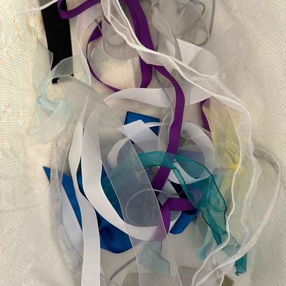 Peacock Theme Blue & Teal Gift Bows  Variety Pack for Gift/Party Decorations - Picture 8 of 12